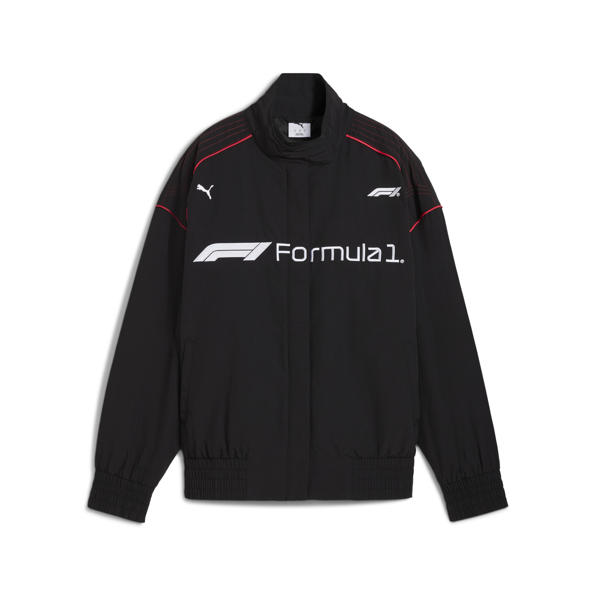 PUMA F1Â® Lifestyle Racing jack voor Dames, Zwart, Maat S thumbnail 3