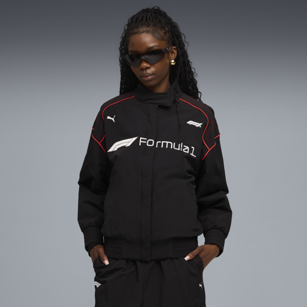 F1® Lifestyle Racing Jacket Women, PUMA Black, large-ZAF