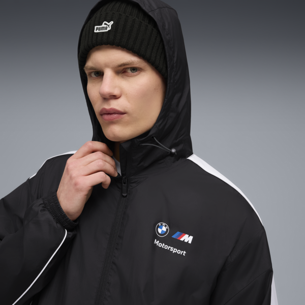 BMW M Motorsport MT7+ Windbreaker Men, PUMA Black, large-ZAF