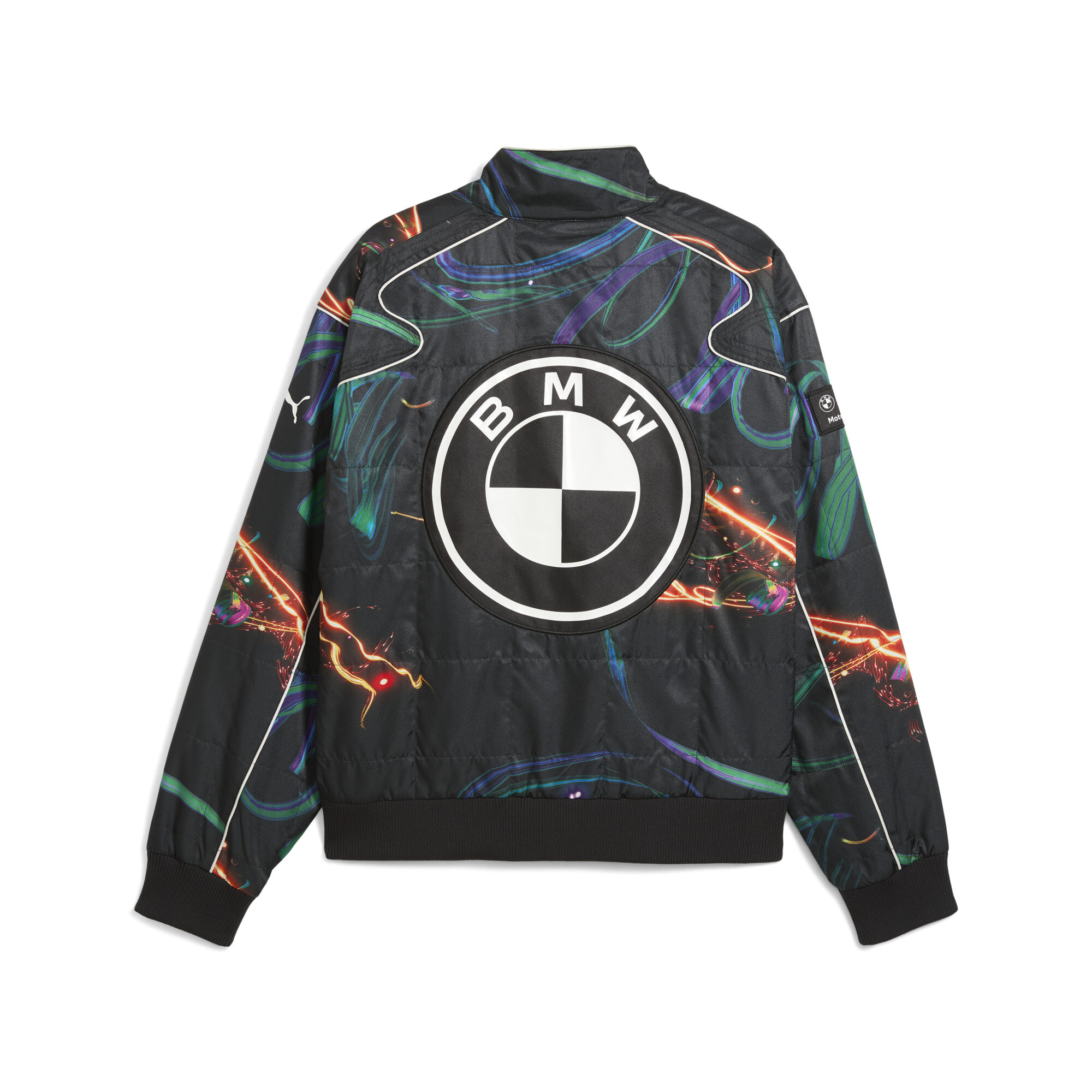 PUMA x BMW M Motorsport Cao Fei racerjack voor Heren, Zwart, Maat XL thumbnail 2