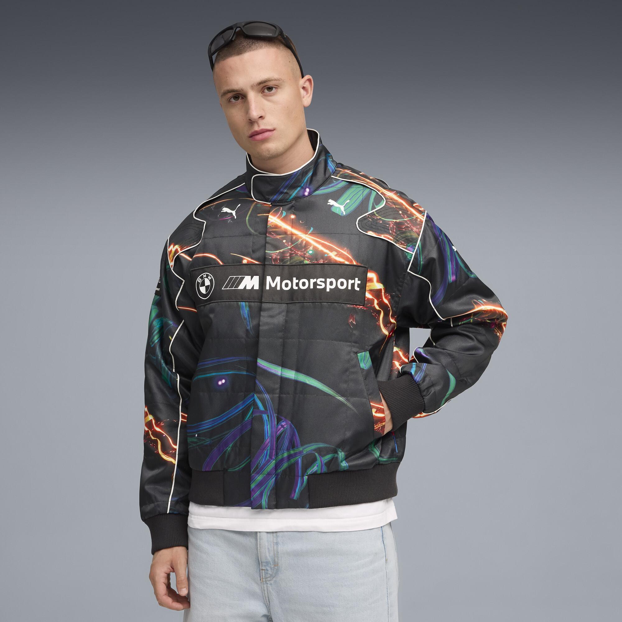 PUMA x BMW M Motorsport Cao Fei Racer Jacket Men | Jackets | PUMA