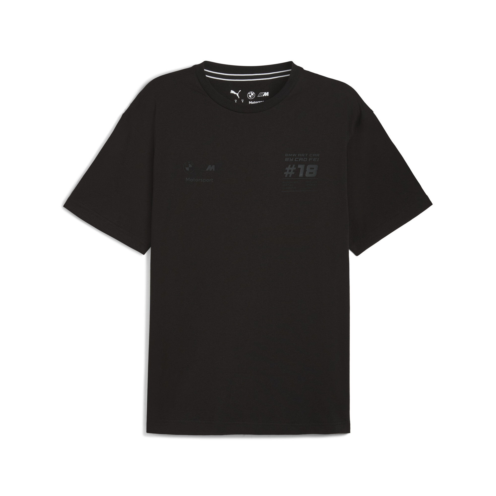 PUMA x BMW M Motorsport Cao Fei Racer T-shirt voor Heren, Zwart, Maat S thumbnail 3