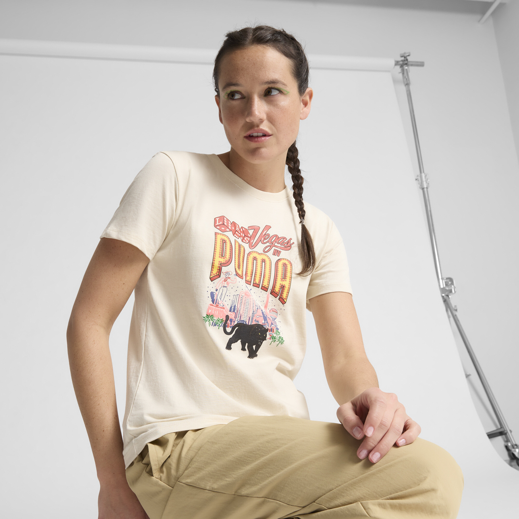 PUMA GRAPHICS LV BILLBOARDS WOMEN'S T-SHIRT