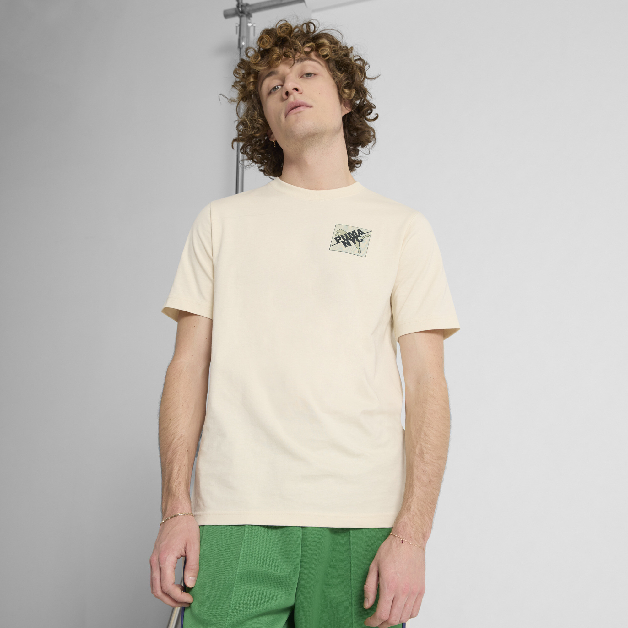 Puma Graphics Nyc Matchbook T-shirt In White