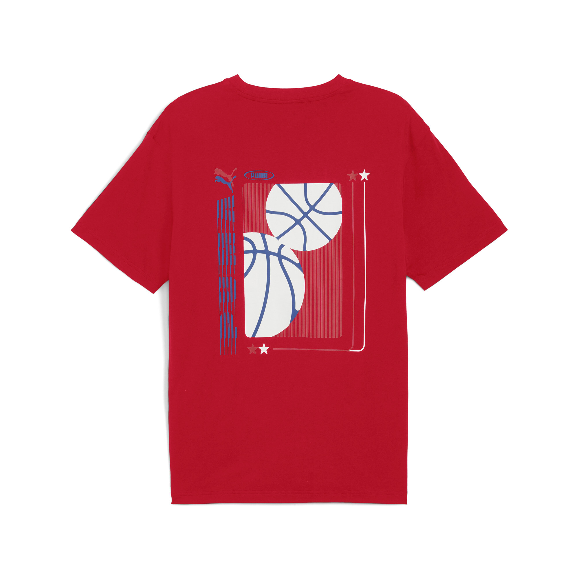 PUMA Graphic Relaxed T-shirt voor Heren, Rood, Maat L thumbnail 2