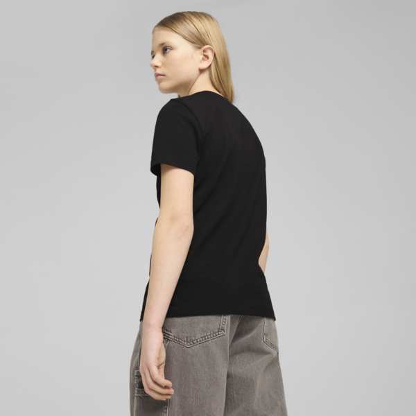 F1® Essentials Tee Kids, PUMA Black, large-MEX