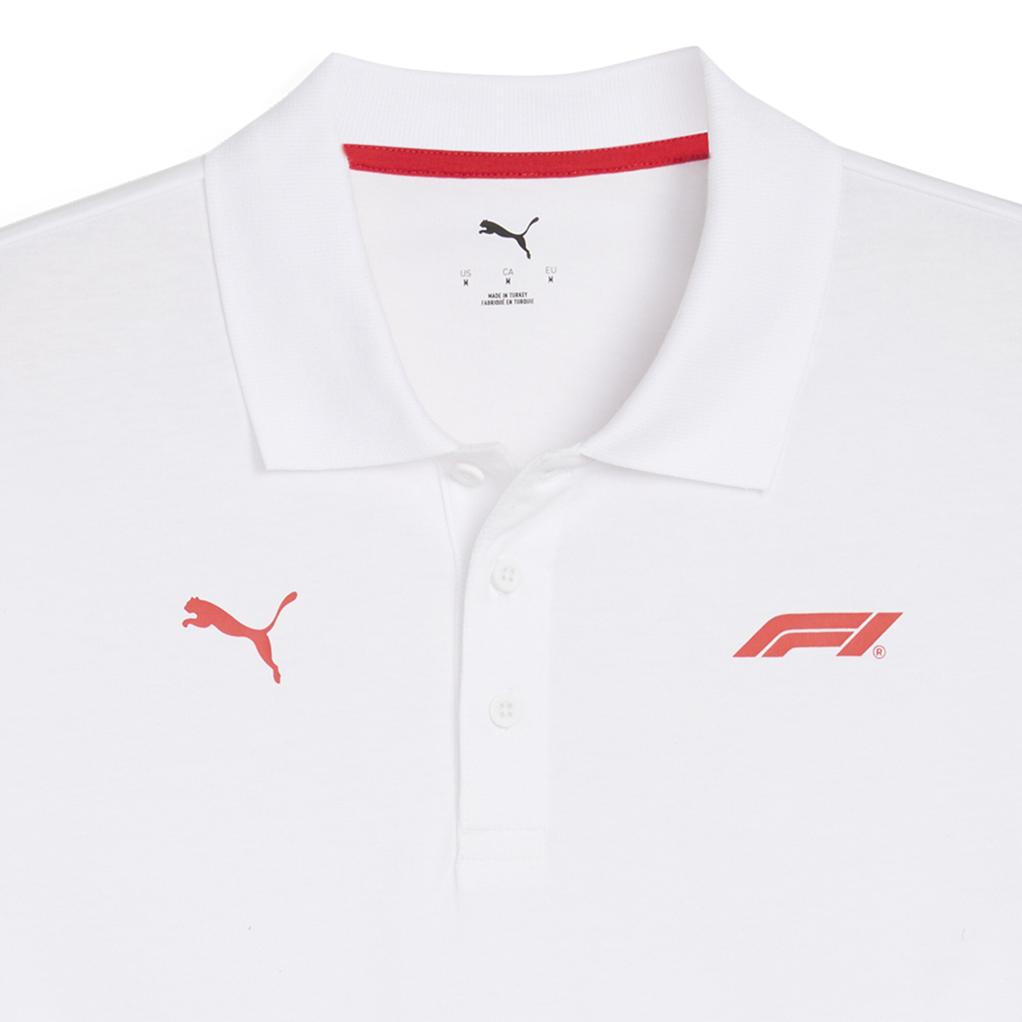 F1® Essentials polo voor Heren, Wit, Maat M | PUMA