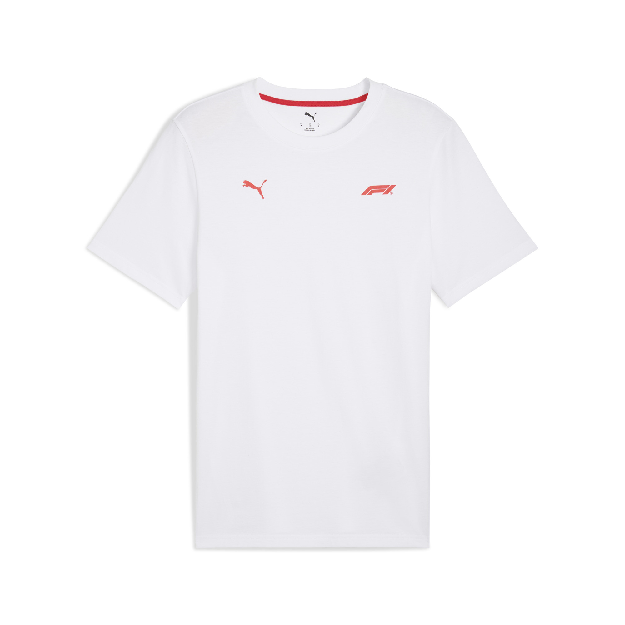 Puma F1® Small Logo T-Shirt Herren | White | Größe: 4XL