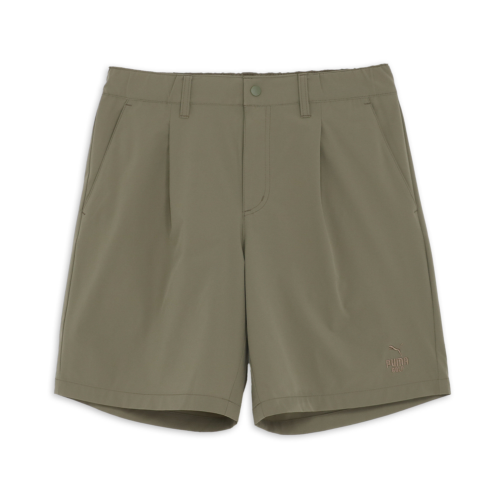 商品情報リサイクルポリエステルを使用したワイドシルエットのワンタックショートパンツ。優れたストレッチ性と伸長回復性を提供する"TEXBIRD"を採用し、スイングやプレー中のあらゆる