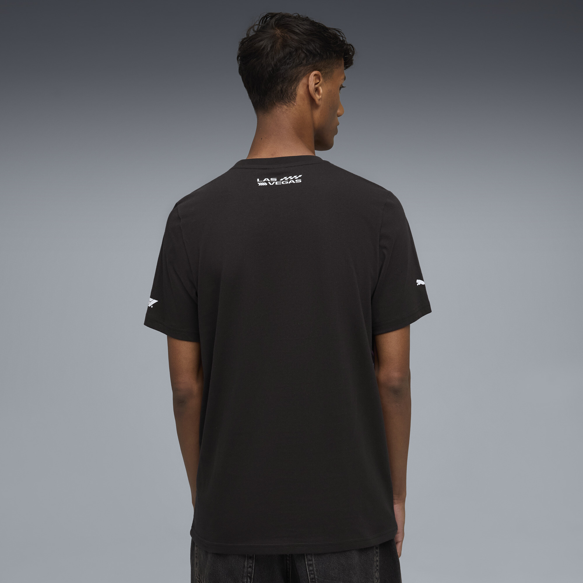 PUMA F1Â® Las Vegas uniseks T-shirt voor Heren, Zwart, Maat XL thumbnail 5