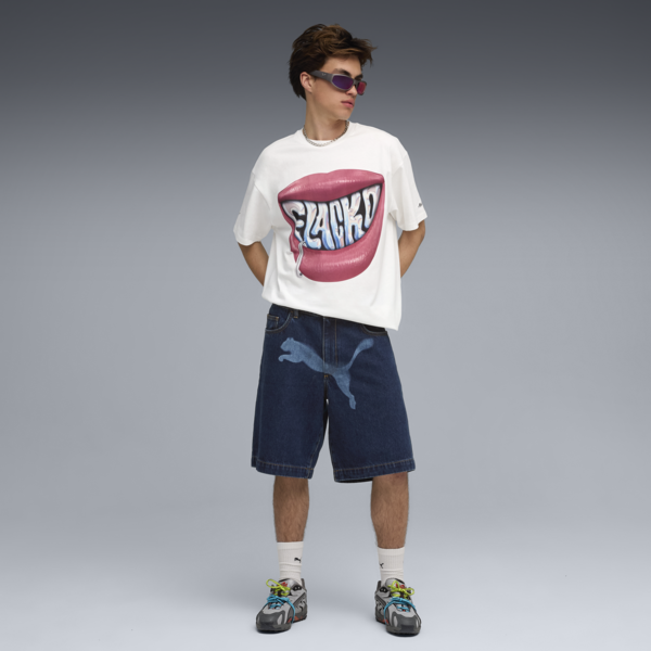 A$AP ROCKY x PUMA Flacko Smile Tee Men, PUMA White, large-ZAF