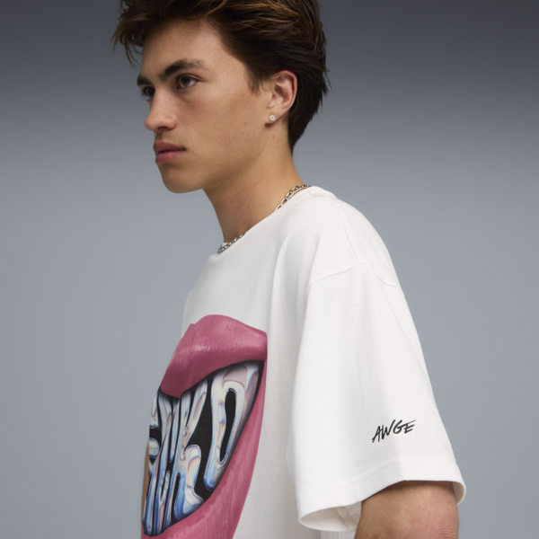 A$AP ROCKY x PUMA Flacko Smile Tee Men, PUMA White, large-ZAF