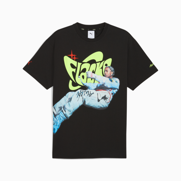 A$AP ROCKY x PUMA Flacko Drive Tee Men, PUMA Black, large-ZAF