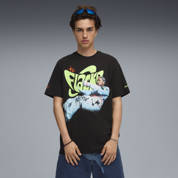 A$AP ROCKY x PUMA Flacko Drive Tee Men, PUMA Black, large-ZAF