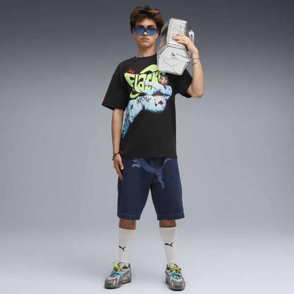 A$AP ROCKY x PUMA Flacko Drive Tee Men, PUMA Black, large-ZAF