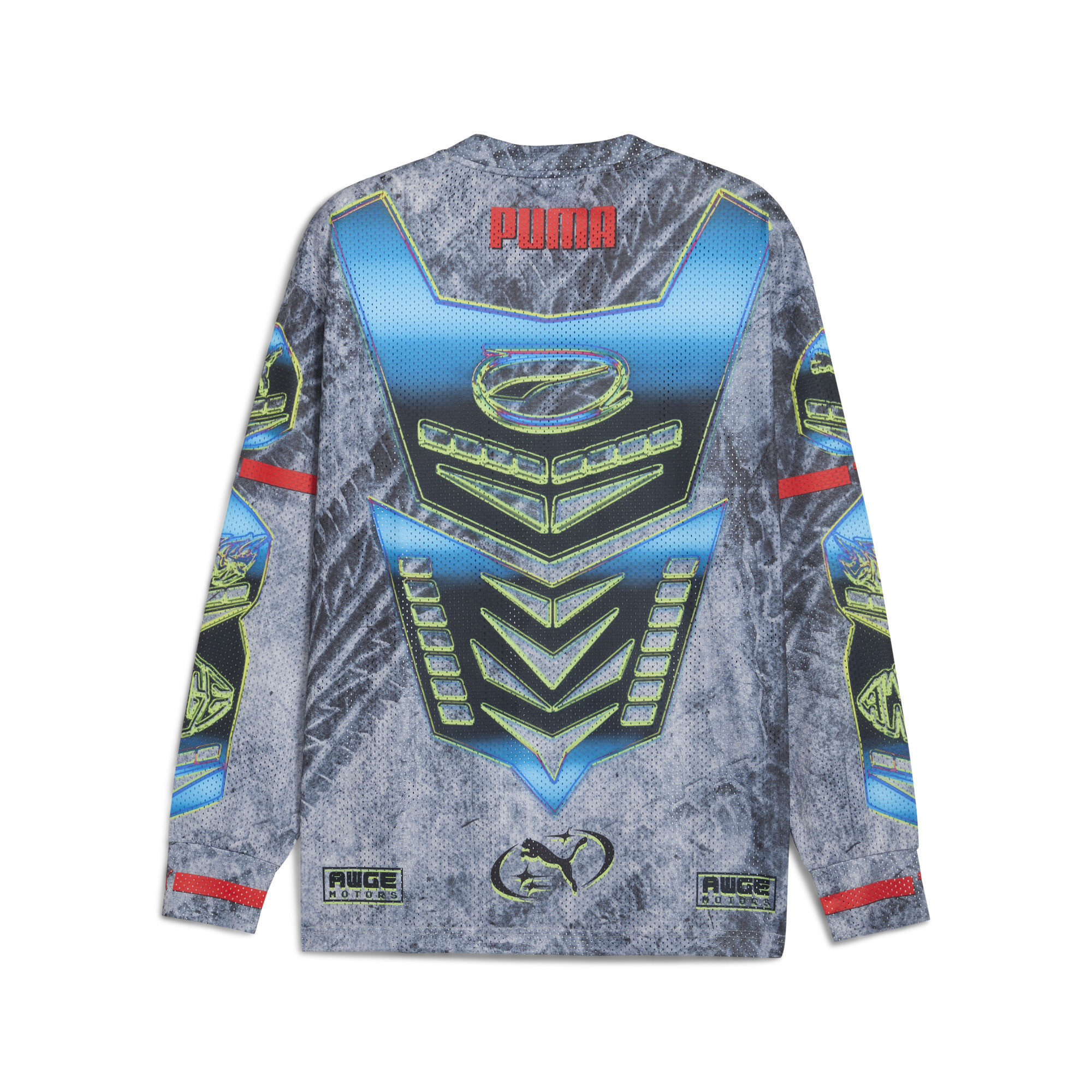 A$AP ROCKY x PUMA Moto Armor uniseks T-shirt met lange mouwen, Wit, Maat XXL thumbnail 2