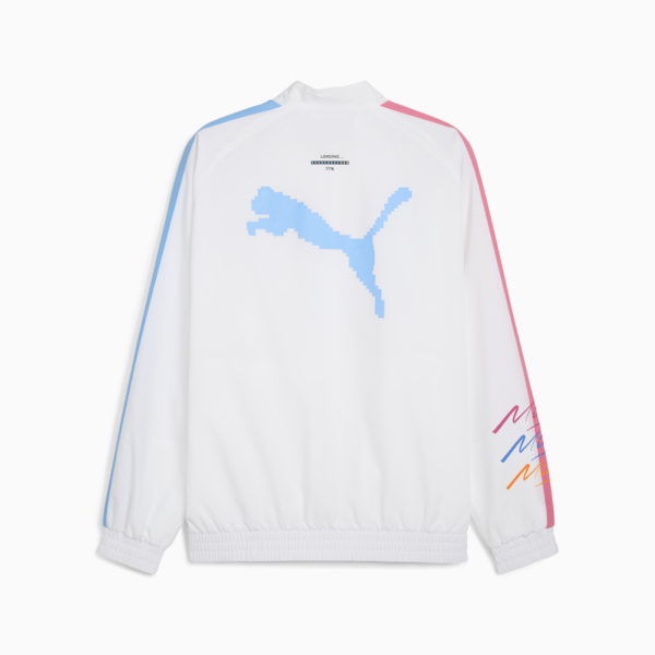 Scuderia Ferrari Miami T7 Jacket Men, PUMA White, large-ZAF