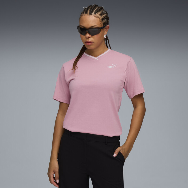 

Women's PUMA Essentials Women’s Relaxed Fit V-Neck Tee
