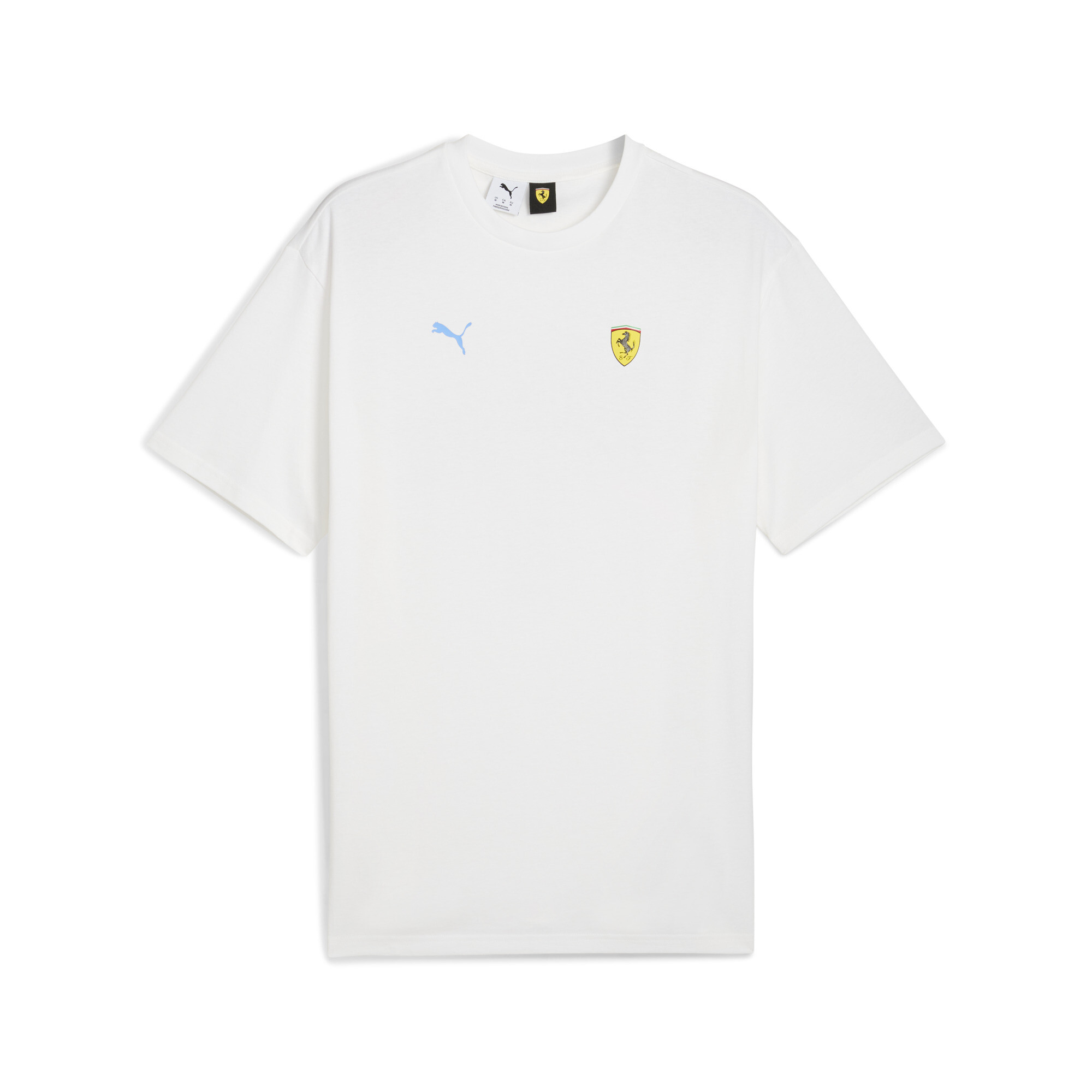 Puma Scuderia Ferrari Miami Graphic T-Shirt Herren | Mit Plain | White | Größe: L