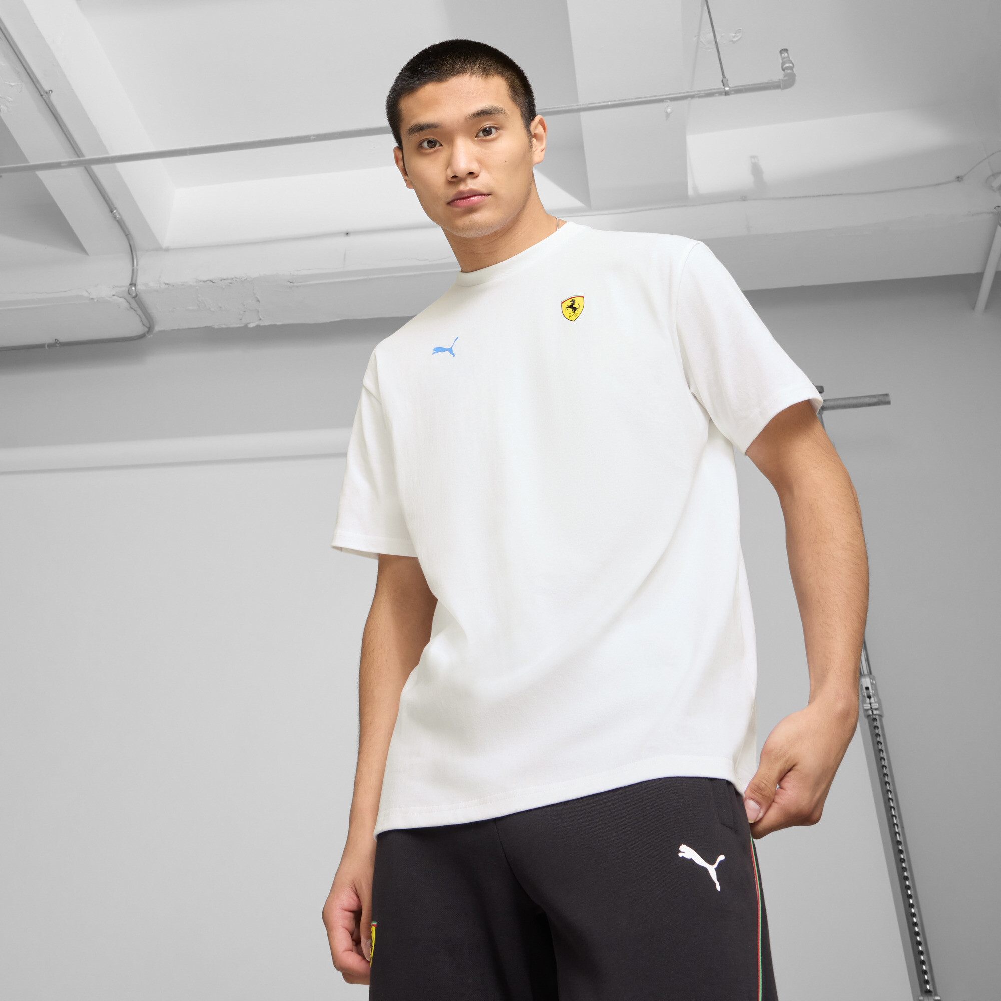 Puma Scuderia Ferrari Miami Limited Edition Graphic T-shirt Men In White