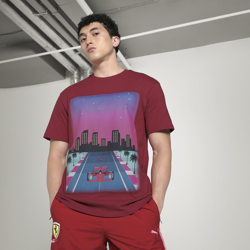

Men's PUMA Scuderia Ferrari Miami Motorsport Relaxed Fit Graphic Tee