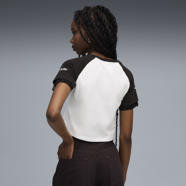 A$AP ROCKY x PUMA Flacko Smile Baby Tee Women, PUMA White, large-ZAF
