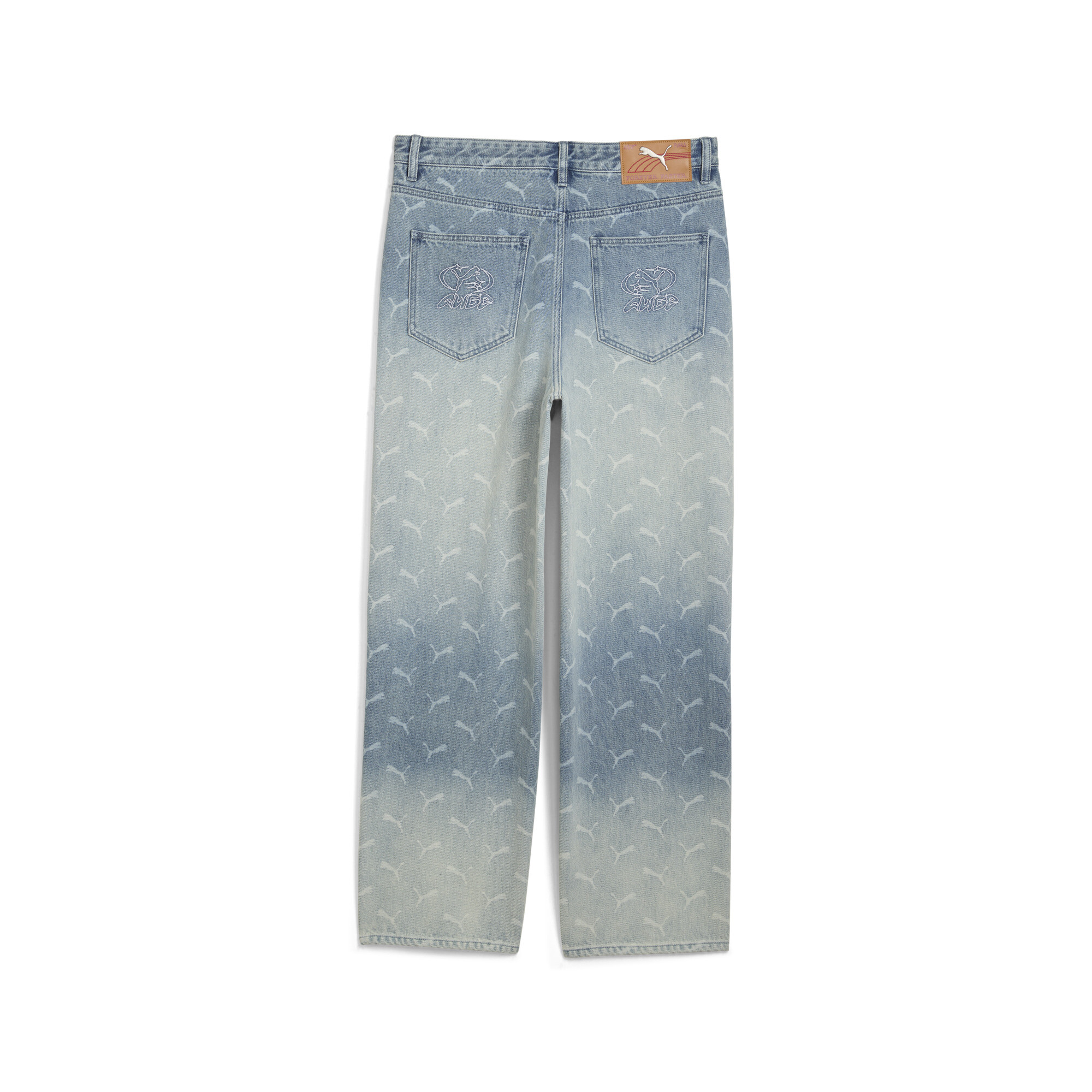 A$AP ROCKY x PUMA Laser Monogram broek van denim voor Heren, Blauw, Maat 28 thumbnail 2