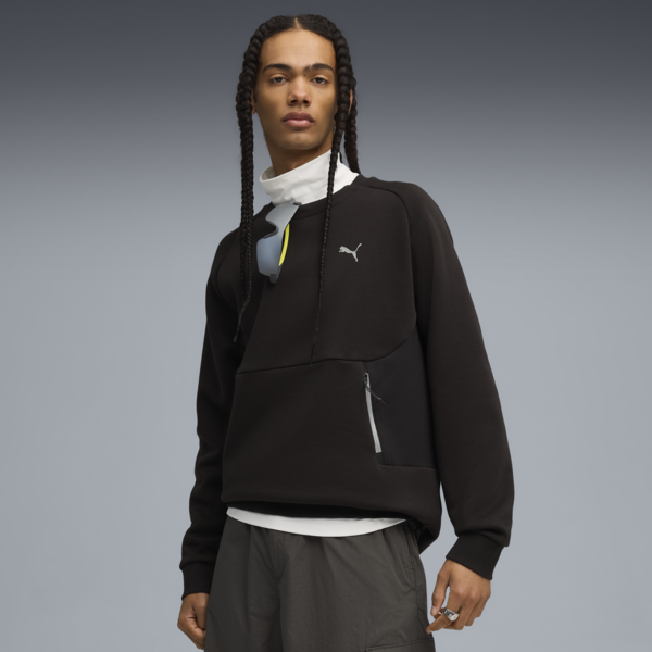 Buzo PUMATECH Relaxed para hombre, PUMA Black, large-ARG