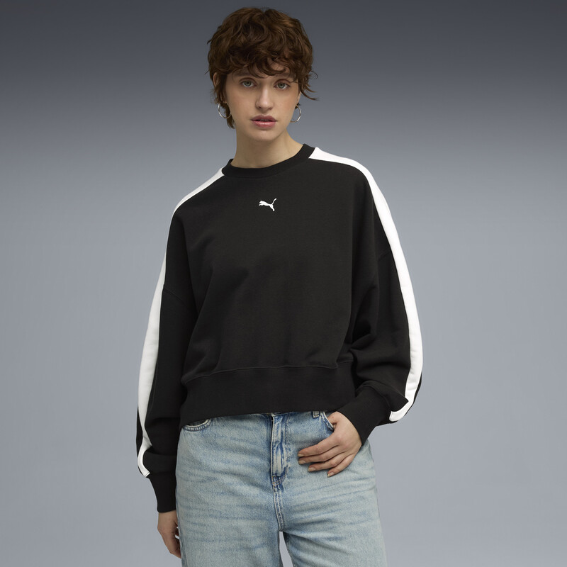 Women's PUMA T7 Oversized Crew Sweatshirt