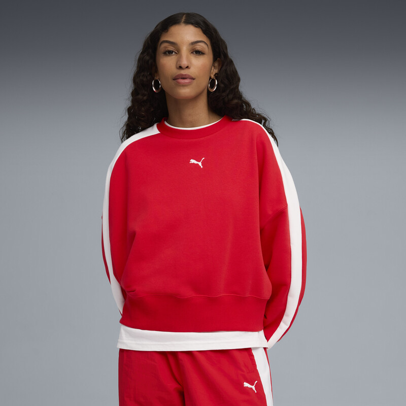 Women's PUMA T7 Oversized Crew Sweatshirt
