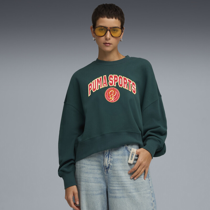 

Women's PUMA Sports Legacy II Women’s Oversized Crew Sweatshirt