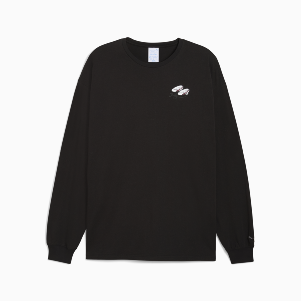 Playera de manga larga unisex FENTY x PUMA x SMURFS, PUMA Black, large-MEX