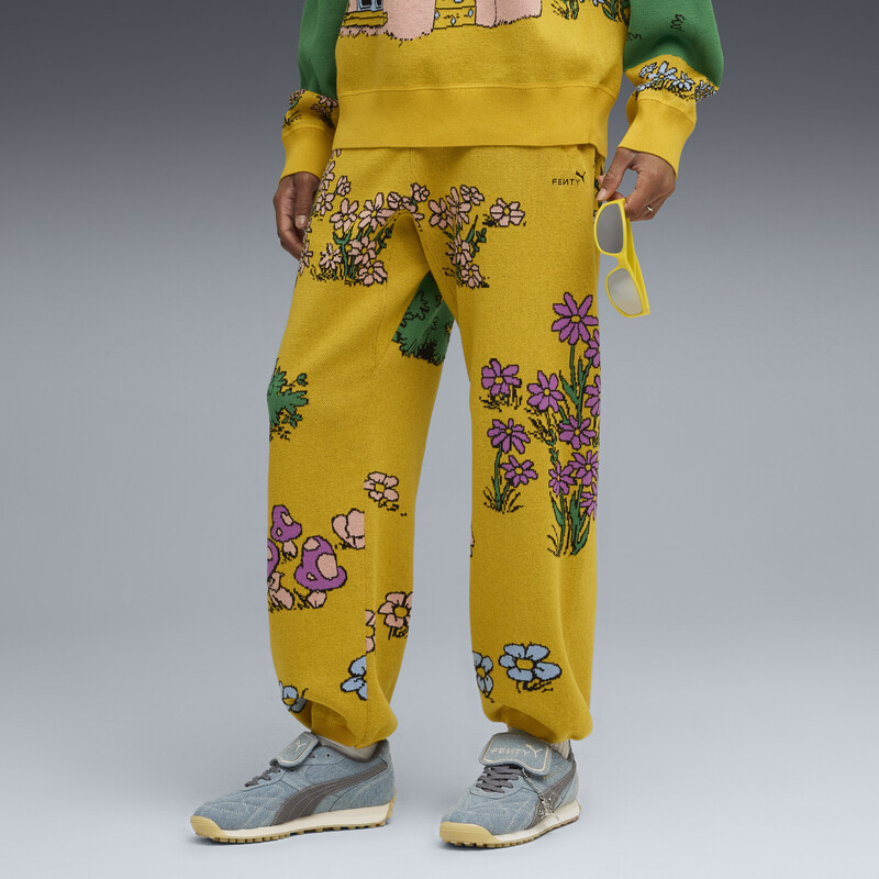

PUMA X FENTY X SMURFS Floral Knit Pants