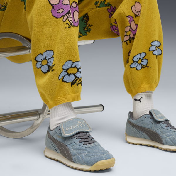 FENTY x PUMA x SMURFS Knit Sweatpants Unisex, Archive Gold, large-ZAF