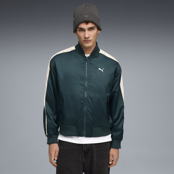 Campera PUMA aviador T7 En Verde Terrain