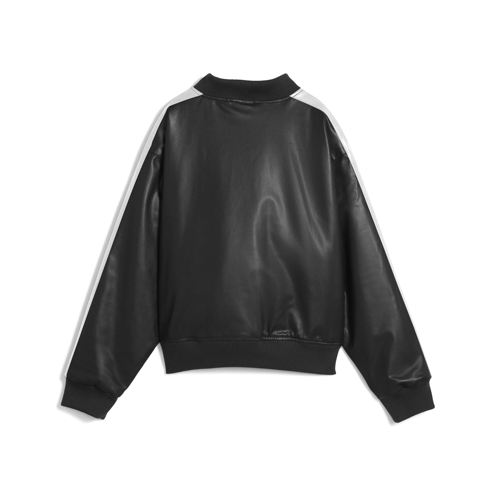 PUMA T7 bomberjack voor Dames, Zwart, Maat XXS thumbnail 2