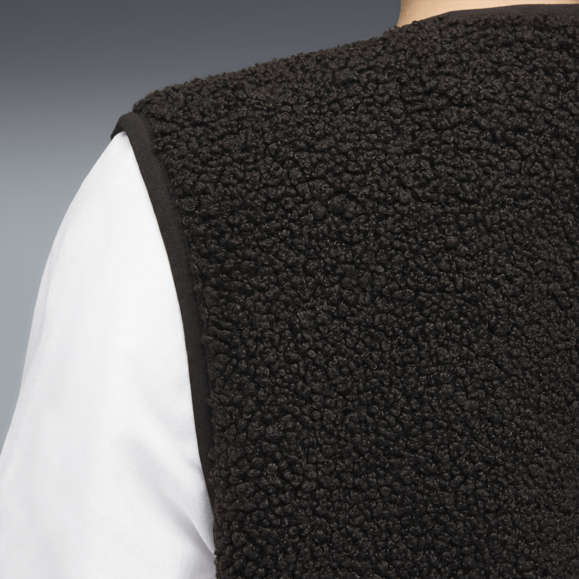 PUMA Wardrobe Essentials gilet van poolfleece voor Dames, Zwart, Maat XS thumbnail 4