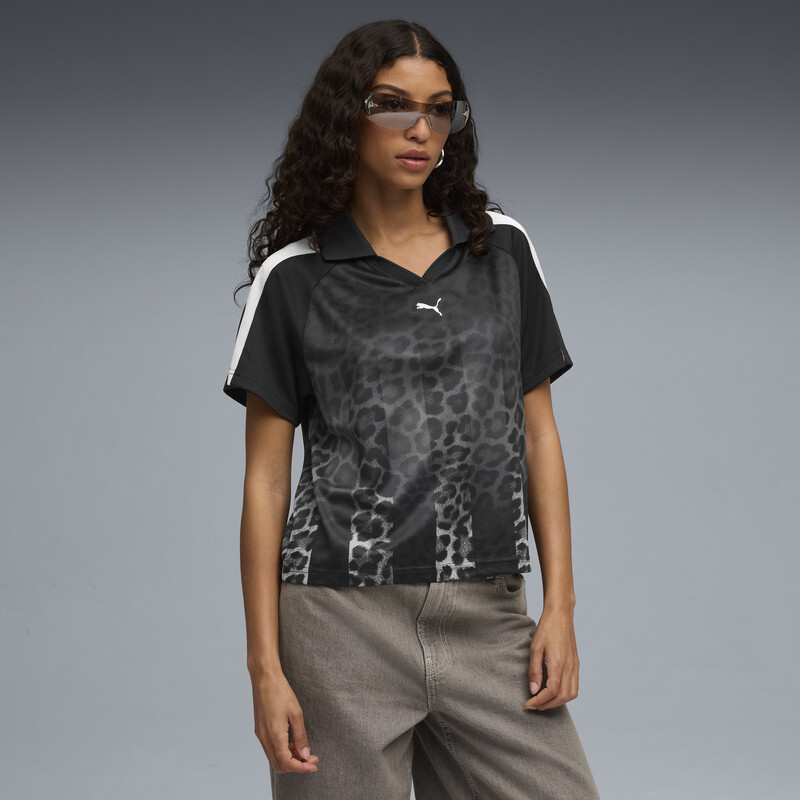 

Women's PUMA Leo Luxe Women’s Relaxed Fit Crop Football Jersey