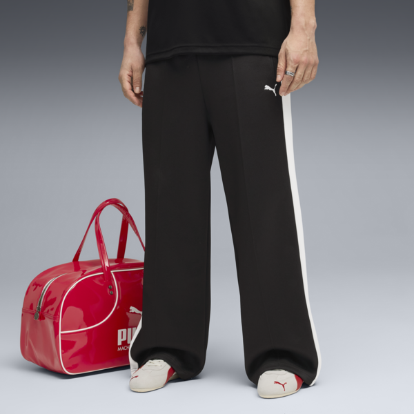T7 Wide Track Pants Men, PUMA Black, large-ZAF