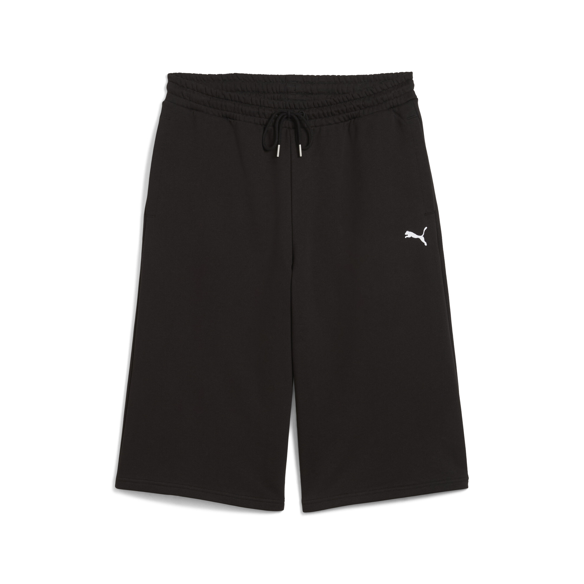 PUMA Wardrobe Essentials relaxte jort voor Heren, Zwart, Maat L thumbnail 3