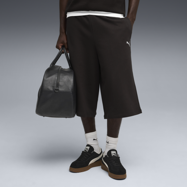 Wardrobe Essentials Relaxed 16" Jorts Men, PUMA Black, large-ZAF