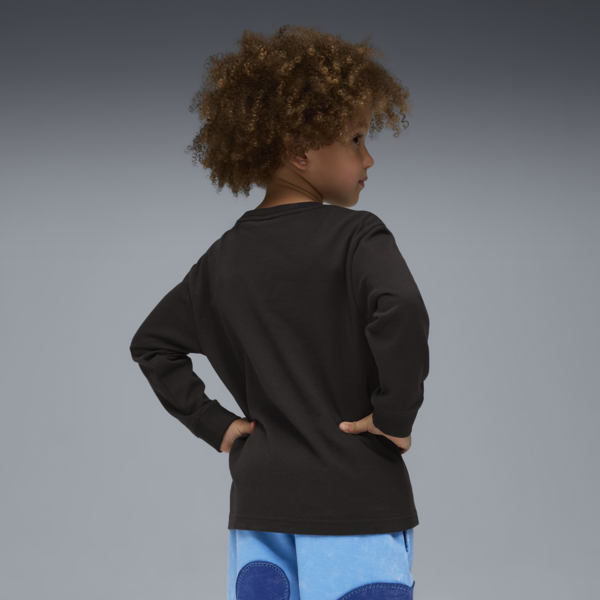 FENTY x PUMA x SMURFS Long Sleeve Tee Kids, PUMA Black, large-ZAF