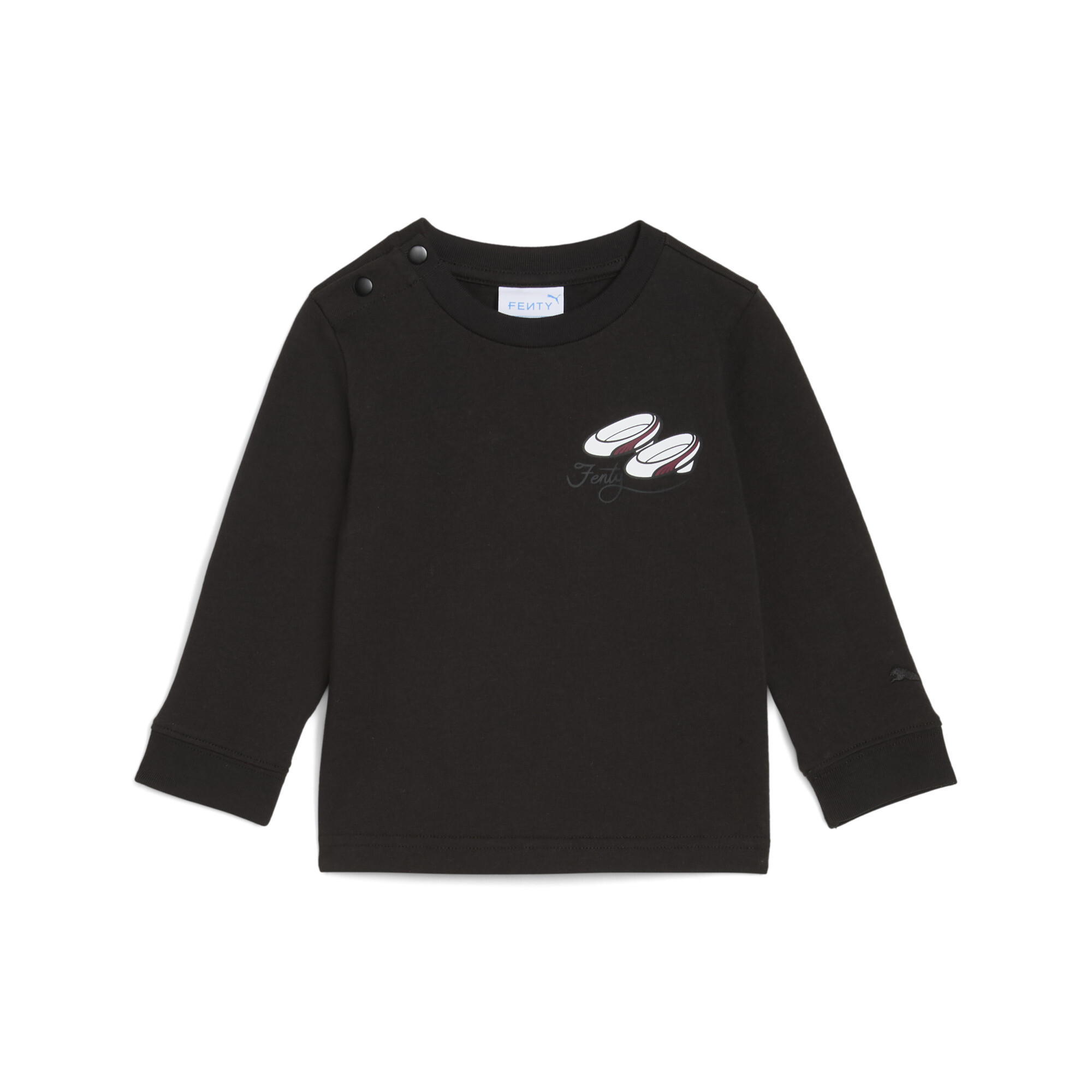 FENTY x PUMA x SMURFS Toddlers Long Sleeve T-Shirt in Black Size 4T 35$