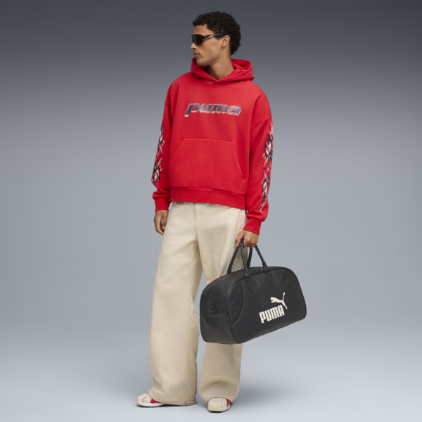 PUMATECH Boxy Fleece Hoodie Men, For All Time Red, large-ZAF