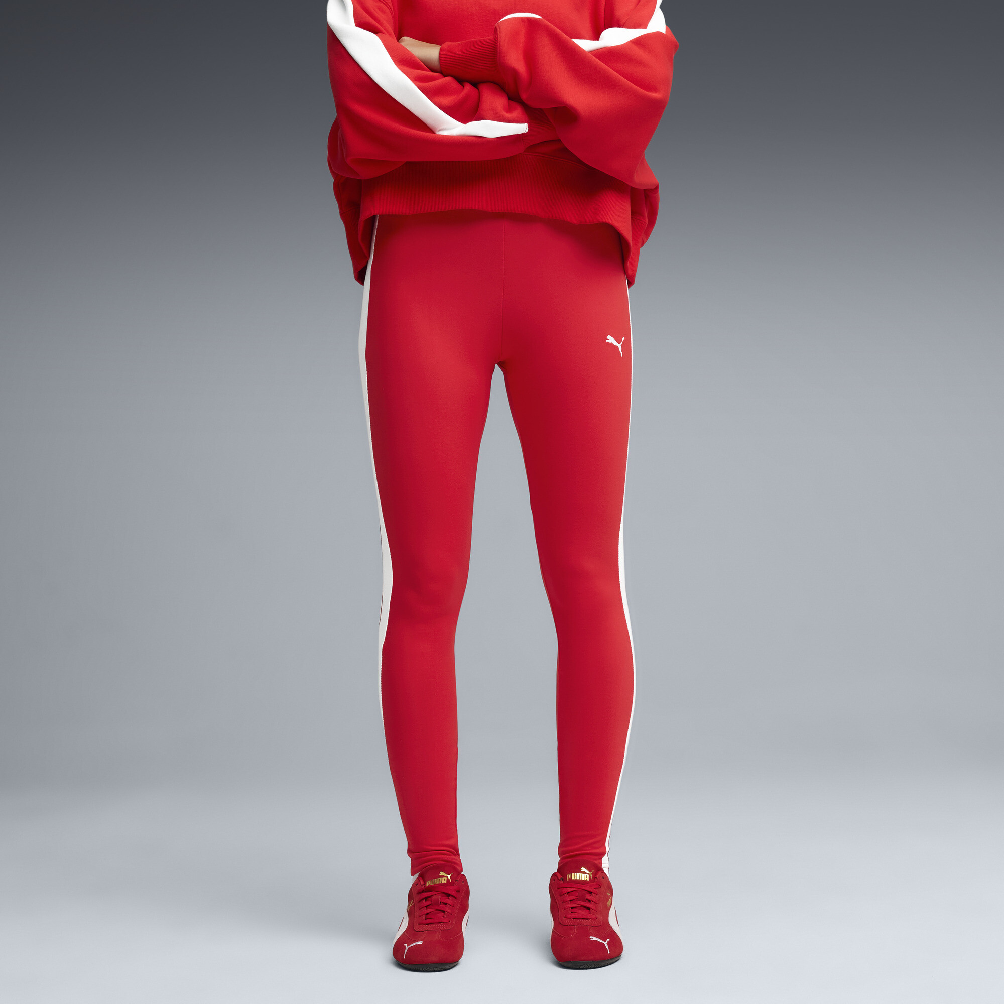 Puma T7 Leggings Women In Red