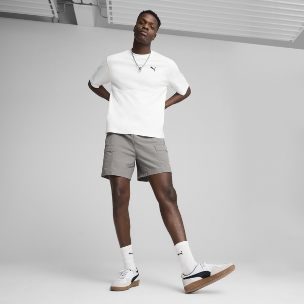 Wardrobe Essentials Boxy Tee Men, PUMA White, large-ZAF