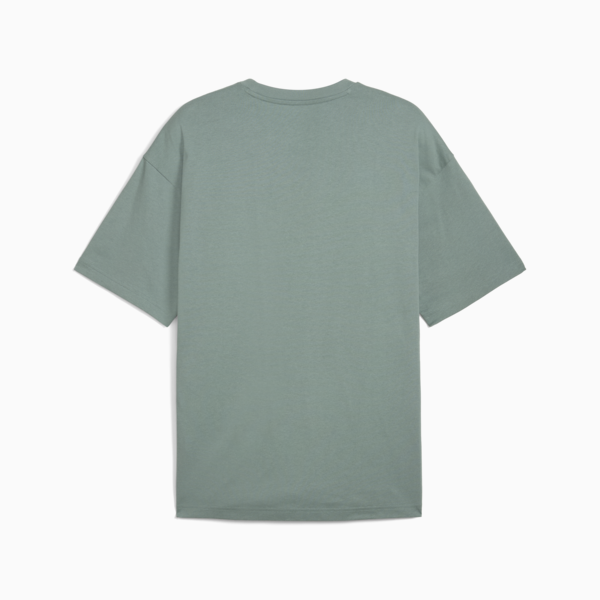 Wardrobe Essentials Oversized Tee Men, Green Moon, large-ZAF
