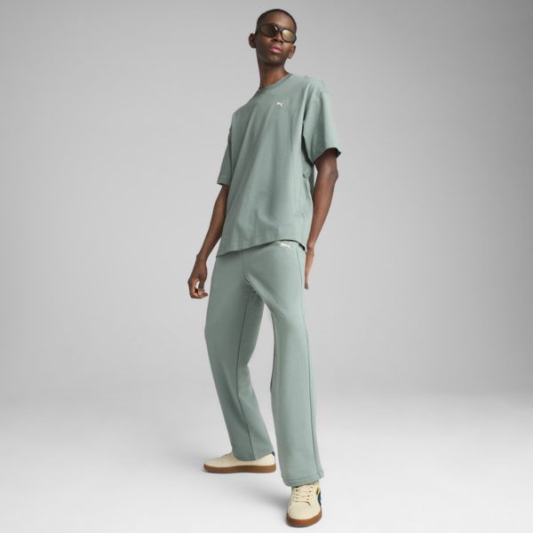 Wardrobe Essentials Oversized Tee Men, Green Moon, large-ZAF