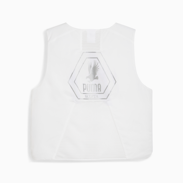 Chaleco PUMA x SKEPTA para hombre, PUMA White, large-ARG