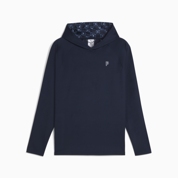 PUMA x PALM TREE CREW CLOUDSPUN Tech Hoodie Men, Deep Navy, large-ZAF
